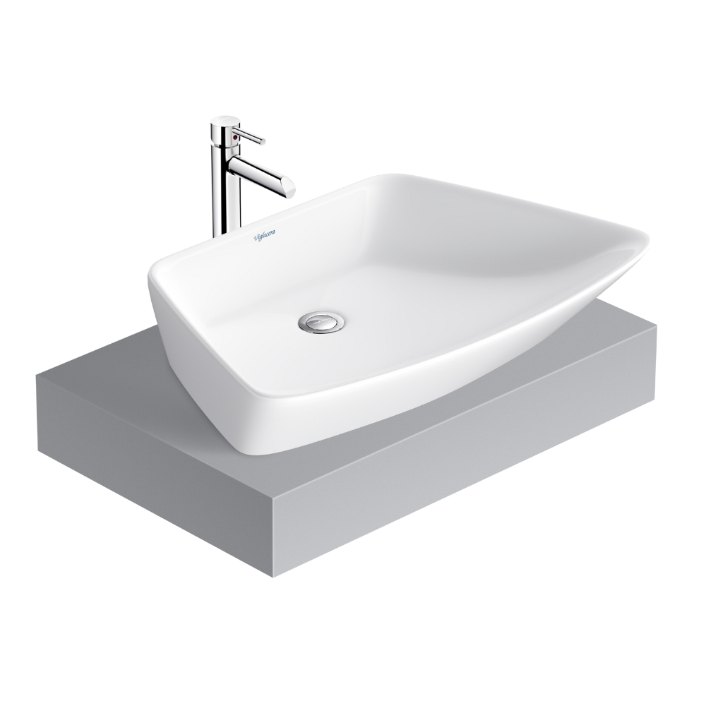 Chậu lavabo đặt bàn Viglacera CD17 CD17