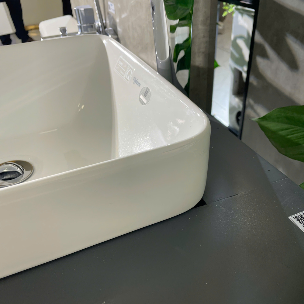 Chậu lavabo dương vành Viglacera CD20 CD20 - 3