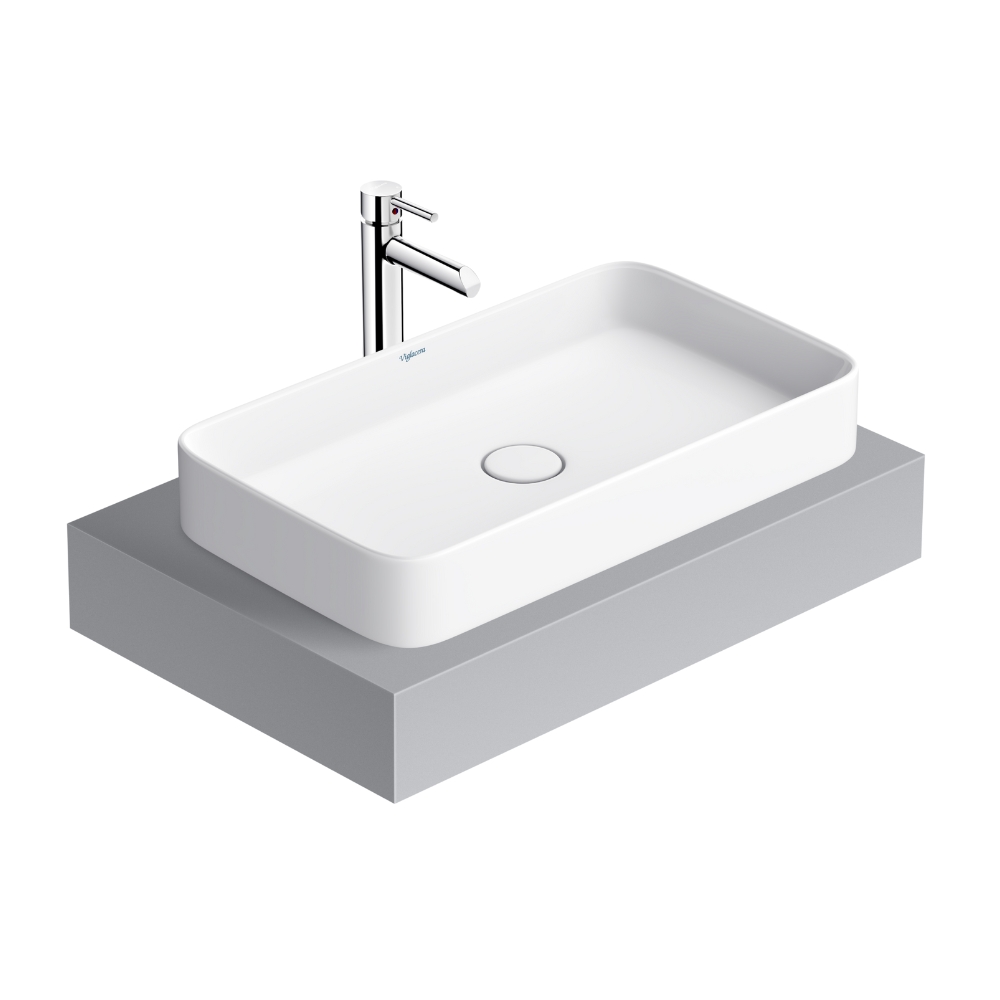 Chậu lavabo đặt bàn Viglacera CM01 CM01