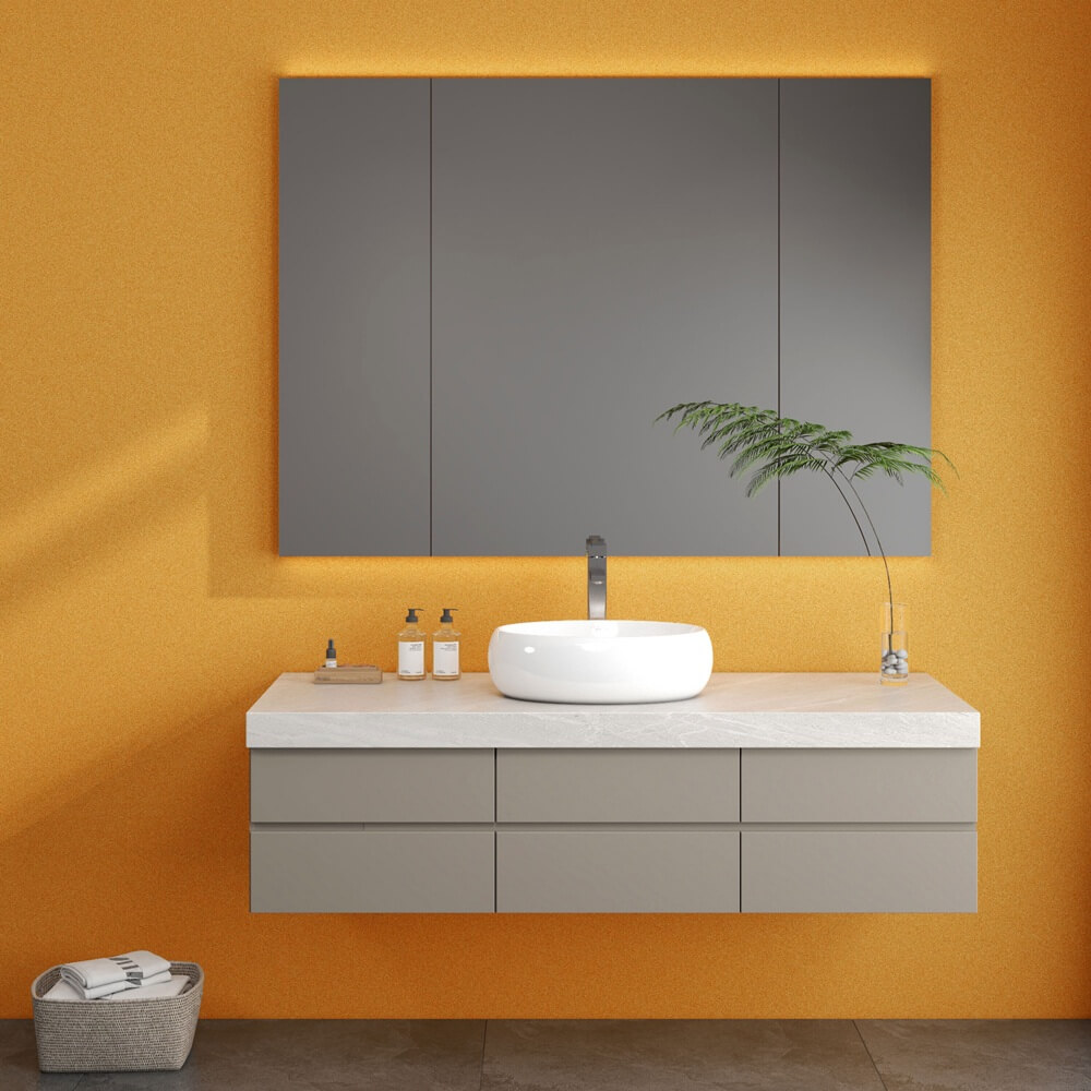 Chậu rửa Lavabo đặt bàn Viglacera CD30 CD30 - 5