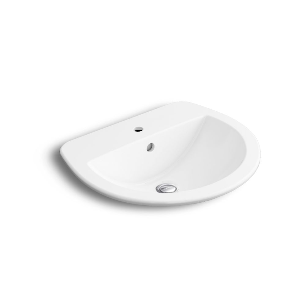Chậu rửa lavabo bán dương bàn Viglacera CD12 CD12