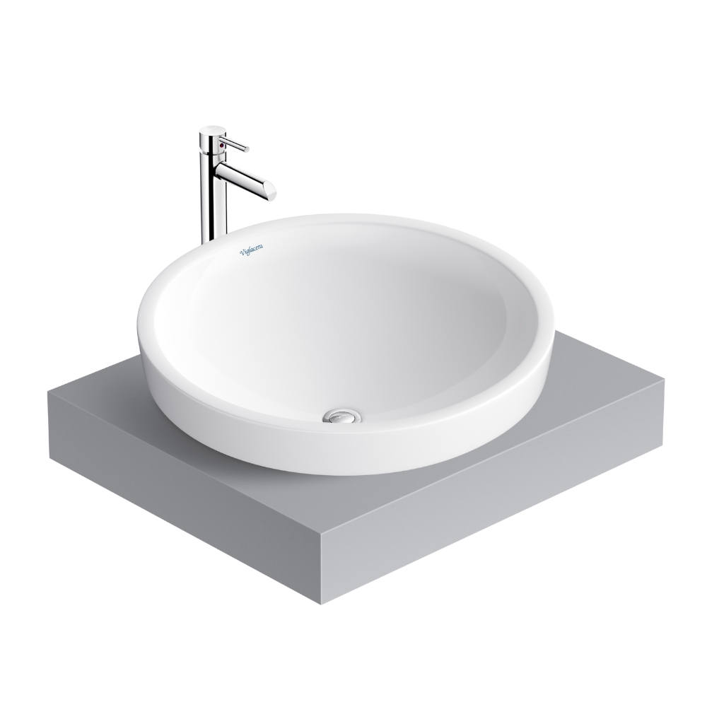 Chậu lavabo đặt bàn Viglacera CD6 CD6