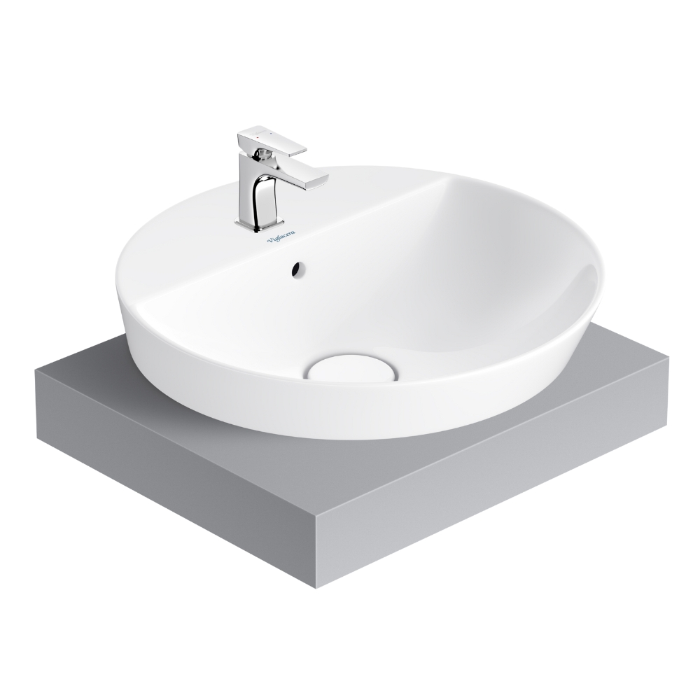 Chậu lavabo đặt bàn Viglacera V26 V26