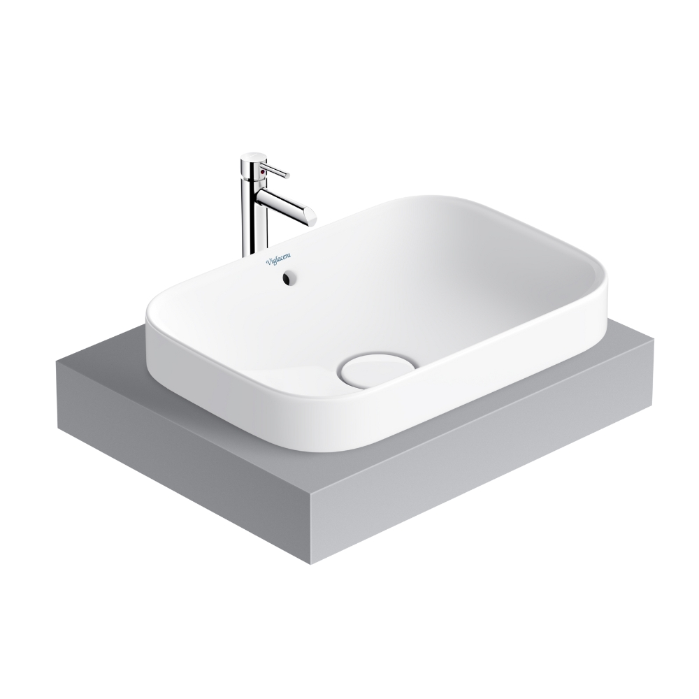Chậu lavabo đặt bàn Viglacera V27 V27