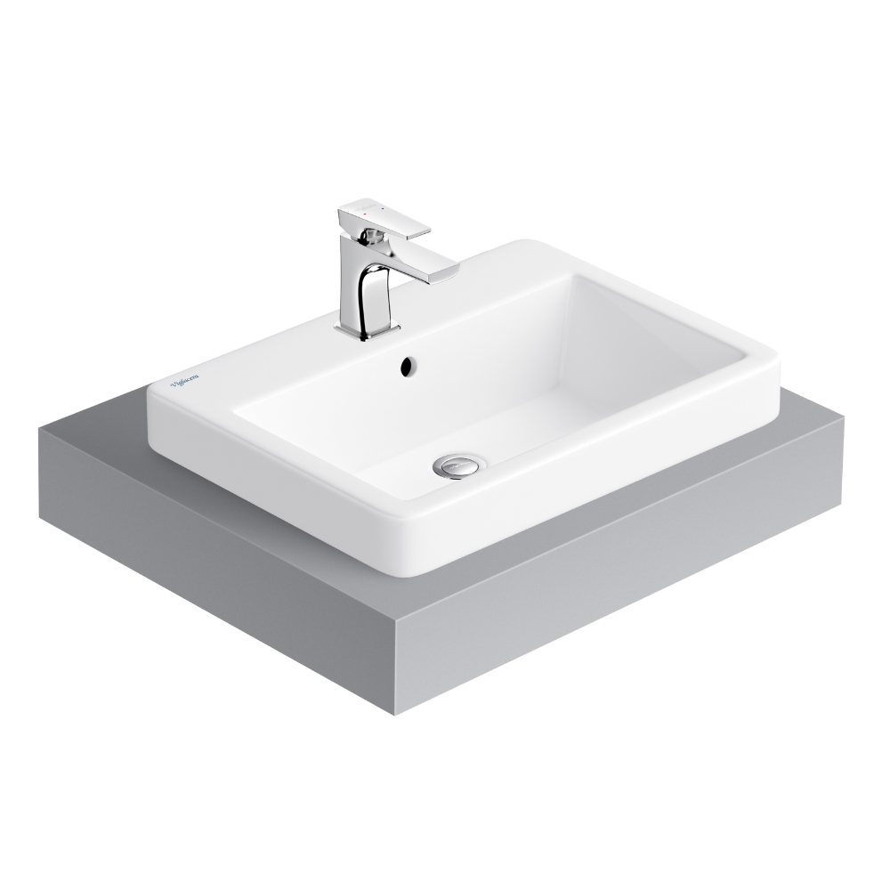 Chậu lavabo đặt bàn Viglacera V29 V29