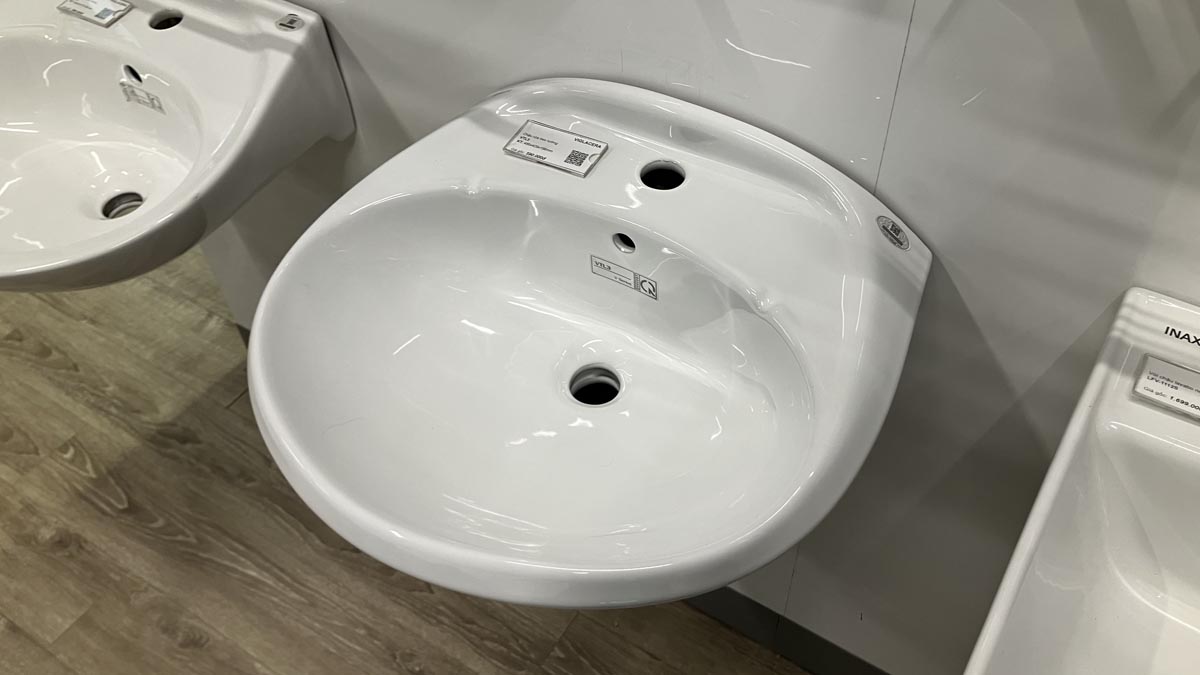 Chậu rửa lavabo treo tường Viglacera VTL3 VTL3 - 6