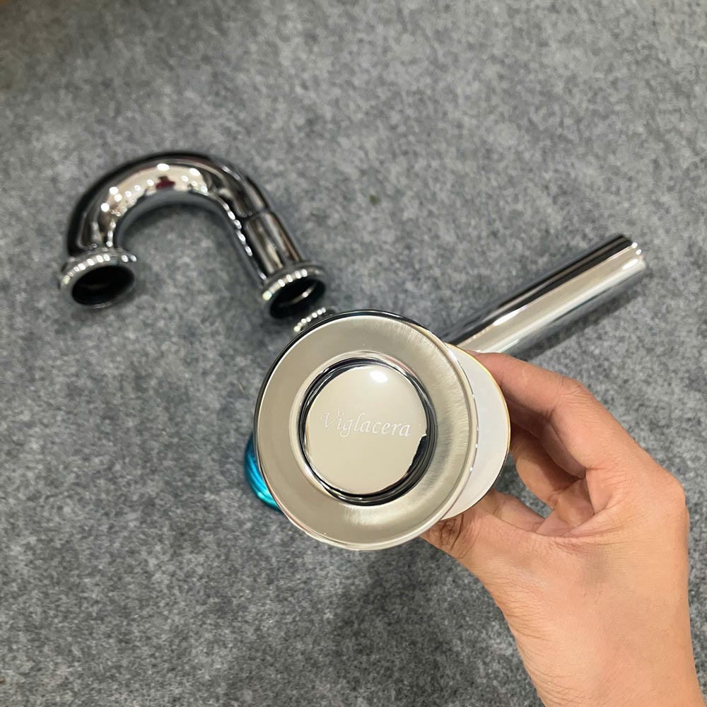 Bộ Xả Lật + Ống Thải Chữ P Viglacera VG814 - 4