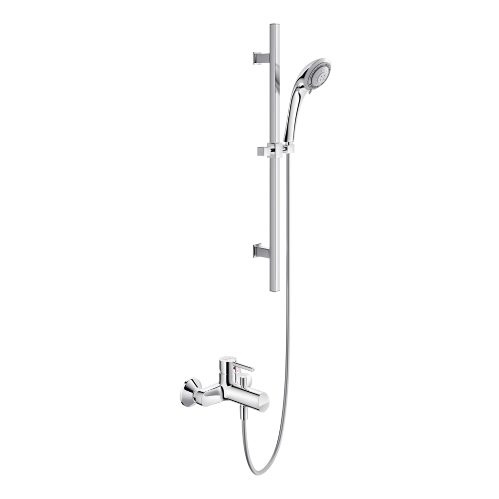 Bộ sen tắm nóng lạnh Viglacera VG541.1 kèm thanh trượt VG541.1