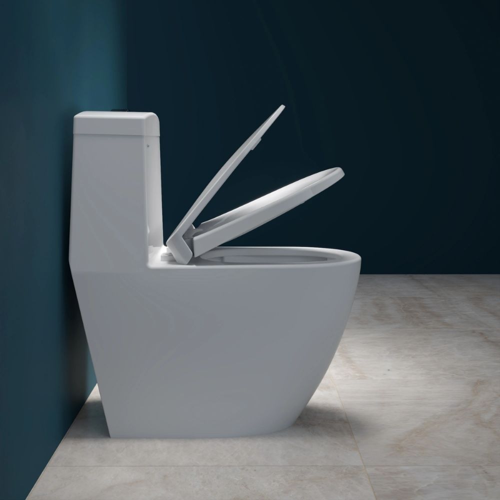 Bồn cầu 1 khối Viglacera V199 nắp êm (+ vòi xịt VG826 & van VG853) V199 - 5