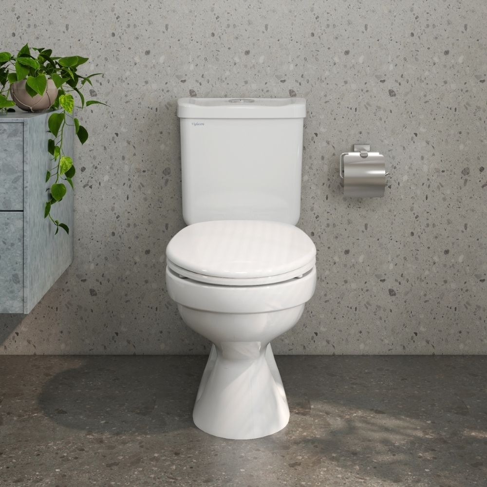 Bồn cầu 2 khối Viglacera VT18M nắp thường / nắp êm VT18M (NAP V1102) - 5